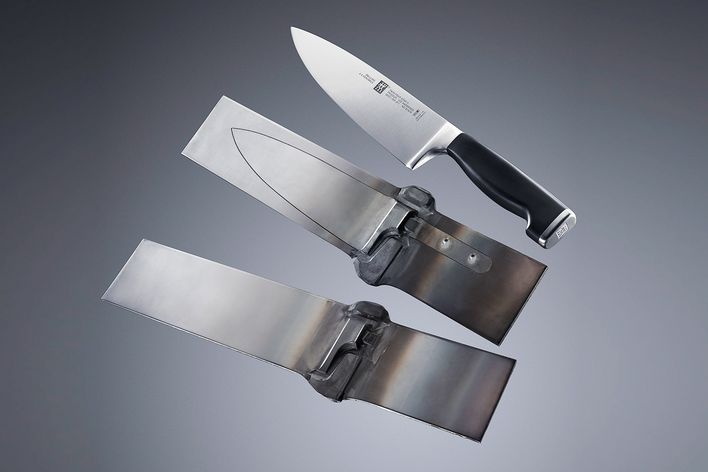 Laser-cut kitchen knives